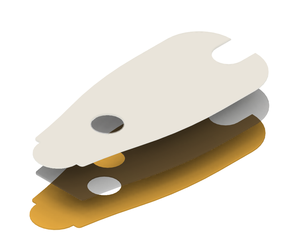 Skin compatible double-sided adhesive tape