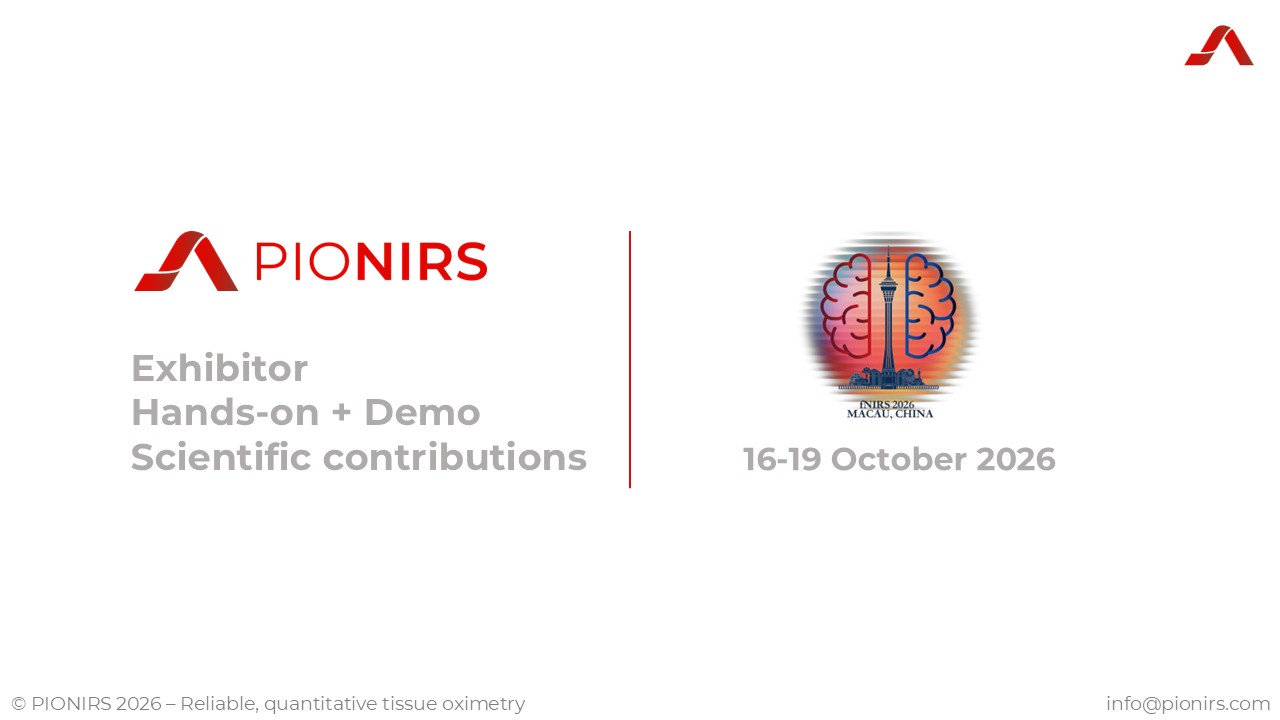 PIONIRS at fNIRS Macau 2026